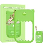taessv Hand Sanitizer Spray Case for Touchland Silicone Touchland Case Keychain Cute Hand Sanitiz...