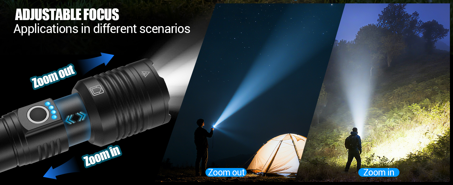 rechargeable flashlights
