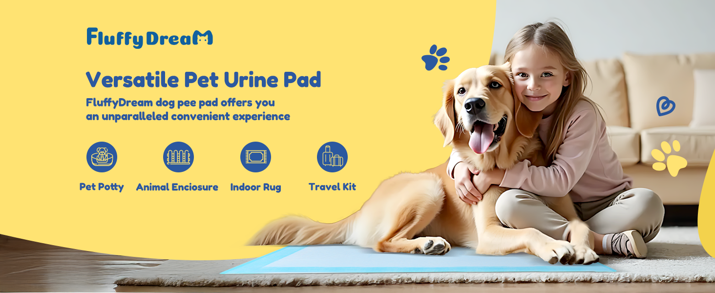 Super Absorbent Waterproof Dog and Puppy Pet Training Pad