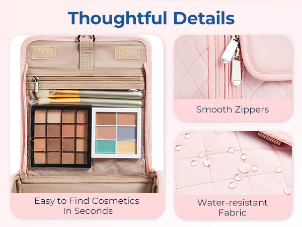 BAGSMART Cosmetic Bag
