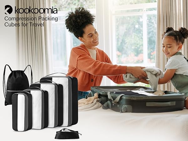 compression packing cubes