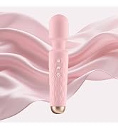 Kamileo Personal Massager - 4H Max Runtime & Ultra-Quiet - Waterproof - 20 Modes 8 Speeds for Dee...