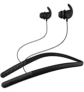 Hmusic HS88 Sleep Headphones Bluetooth Neckband Headphones,Flat Thin Soft Silicone Sleeping Earbu...