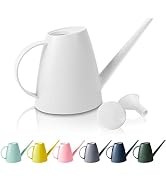 Watering Can for Indoor Outdoor Plants, Modern Small Watering Cans with Removable Nozzle, Long Sp...