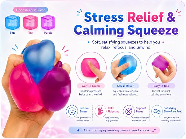 stress cube squishy ice cube squishy stress ball squeeze cube