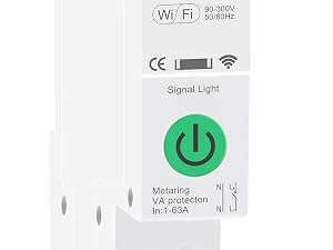 Button Switch,Stylish Design,With Display Light Breaking is Clear at a Glance