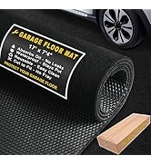 Heavy-Duty Garage Floor Mat 17' x 7'4" - Waterproof Garage Flooring for Cars & SUVs, Durable Gara...