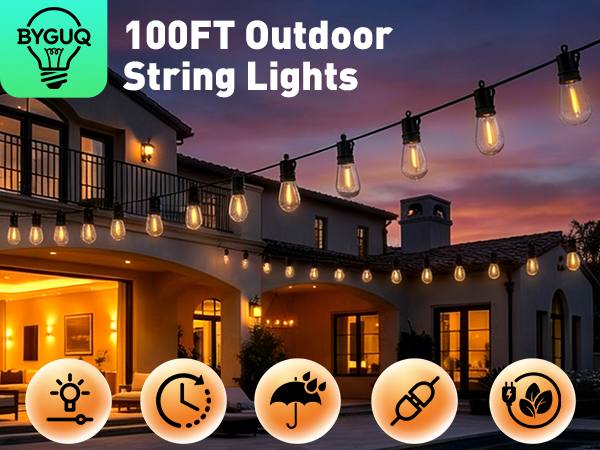 string outdoor lights