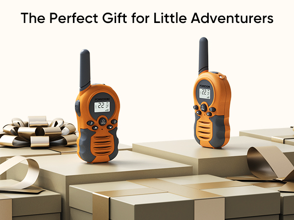 FOREDOM Rechargeable Walkie Talkies for Kids Walkie Talkie- 2 Pack