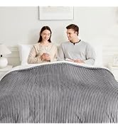FVERWAG Electric Blanket King Size, Dual Control Heated Blanket for Bed | 100"x90" ETL Certified ...