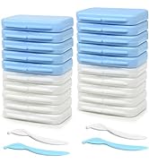 BVN Braces Wax Dental Wax: 20 Boxes Orthodontic Wax Strips, Braces Wax for Teeth, Ortho Wax for B...