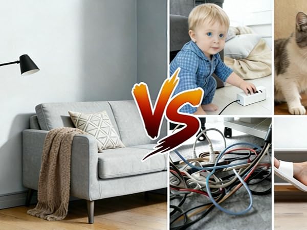 Cord Hider Wall Mounted TV Adhesive Cable Hider Wall Cord Covers Raceway Wires Hider Concealer