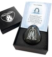 Faythory Cute Penguin Love Pebble – Romantic Penguin Stone Gift for Boyfriend, Girlfriend, or Fia...