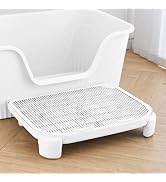 Cat Litter Mat Litter Trapping Mat,19.69"X15.95"X3.54"Litter Box Mat,Waterproof Cat Mats for Litt...