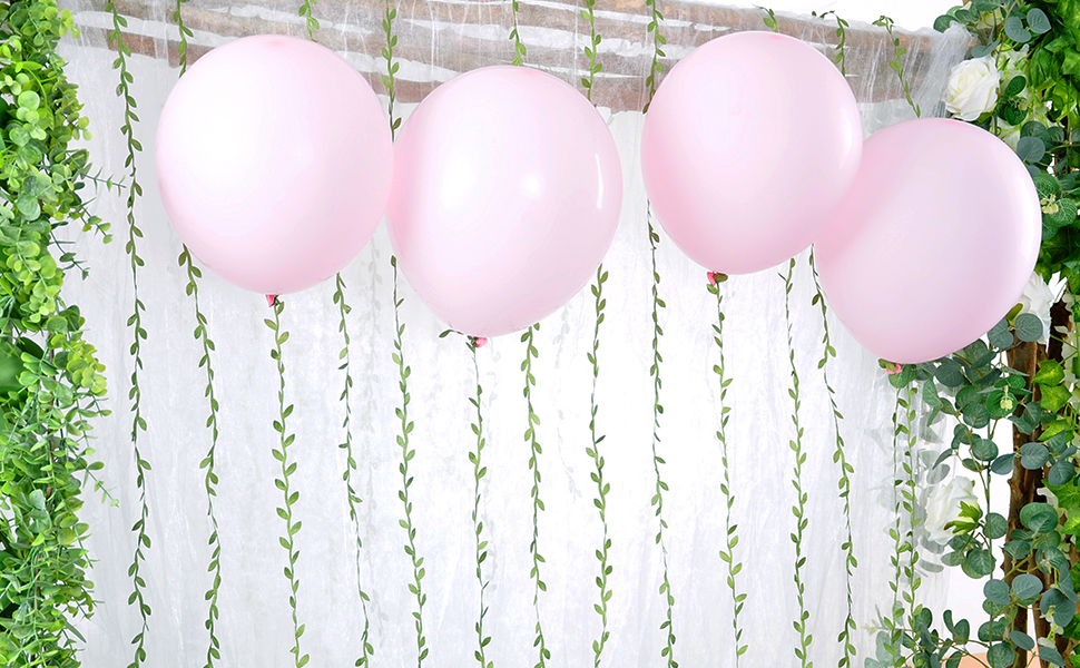 Green leaves ribbon decorative botanical greenery