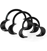 LA MIERE Dental Cheek Retractor C Shape Mouth Opener Size S,M,L, Pack of 3, Black