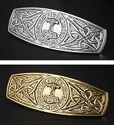 Kkjoy Hair Barrettes Large Hand Crafted Hair Clips Retro Vintage Metal French Hairpins Viking Cel...