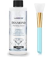 LANBEIDE Updated Diamond Painting Sealer 200ML with Silicone Brush, 5D Diamond Painting Glue Seal...
