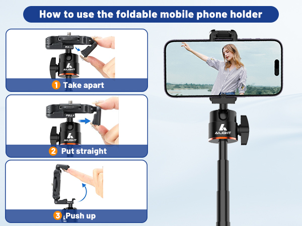 Open the phone clip