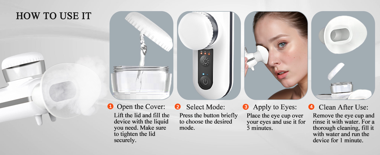 eye steamer for dry eye