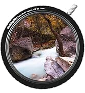 WalkingWay 77mm True Color ND Filter Variable ND2-32 (1-5 Stops) Neutral Density Filter Adjustabl...