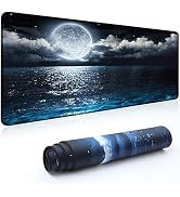 Desk Mat,Large Mouse Pad 35''×15.6''×0.12'' XXL Extended Gaming Mouse Pad Mat with Non-Slip Base ...