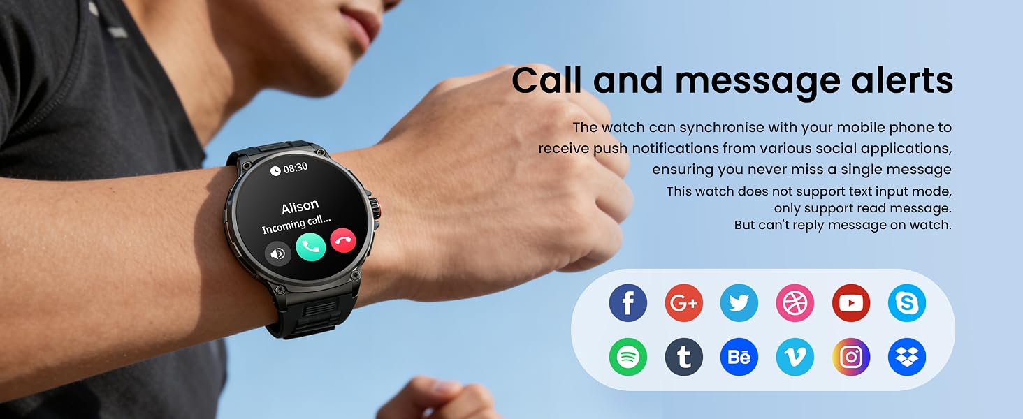 Bluetooth Call and Message Notifications
