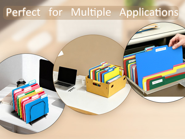Colored File Folders