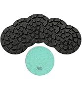 Diamond Concrete Polishing Pads - BRSCHNITT 6pcs 4 inch Grit#200 Resin Bond Renew Pads Beton Floo...