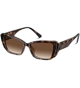 JASPIN Retro Cat Eye Sunglasses for Women - Polarized Trendy Y2k Sun Glasses UV Protection 90s Su...