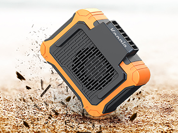 pocket fan icy breeze portable ac cooler ice chest personal cooling device