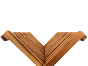 Large Teak Dish Drying Rack