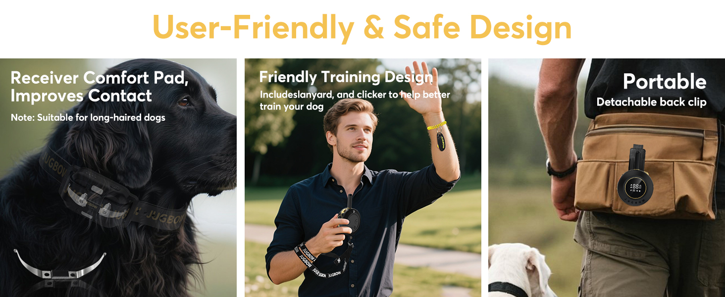 jugbow dog training collar