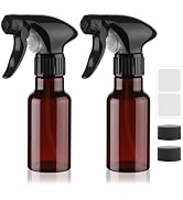 Hethyo Spray Bottles 4oz/120ml Plastic Small Spray Bottle for Hair Mist/Stream Spraying Heavy Dut...