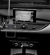 HYS 2 Way Radio Belt Clip Car Holder Bracket, Steel-Hook Air Vent Car Holder Mount for Motorola B...