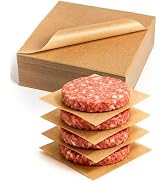 Atchake 1000Pcs 6x6 Inches Parchment Paper Squares, Bulk Unbleached Hamburger Patty Paper, Heavy ...