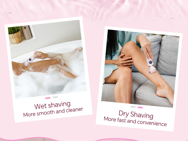 Wet/Dry Painless Hair Removal