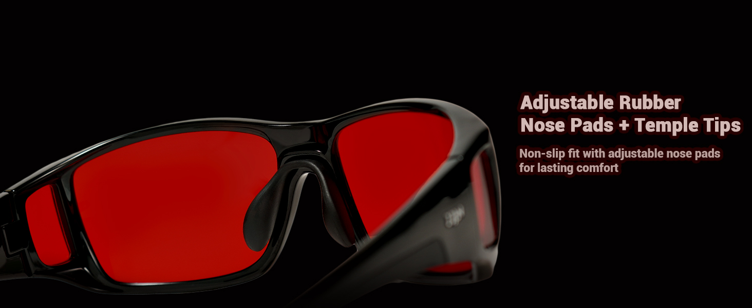 TIJN Sonia Red Blue Light Glasses Gaming Eyeglasses