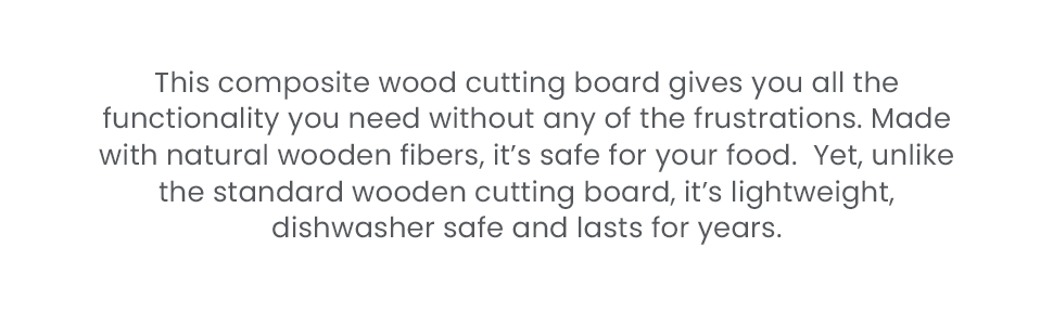 wooden cutting board