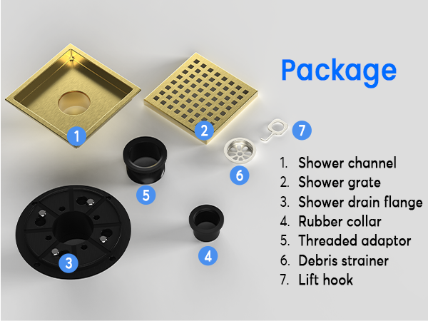 accessories in package
