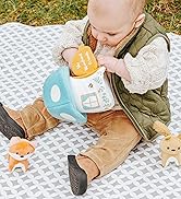 GUND Baby Play Soft My Woodland Friends 5-Piece Plush Playset with Rattle, Squeaker & Crinkle Plu...
