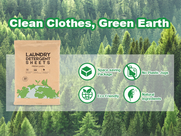 Laundry Detergent Sheet