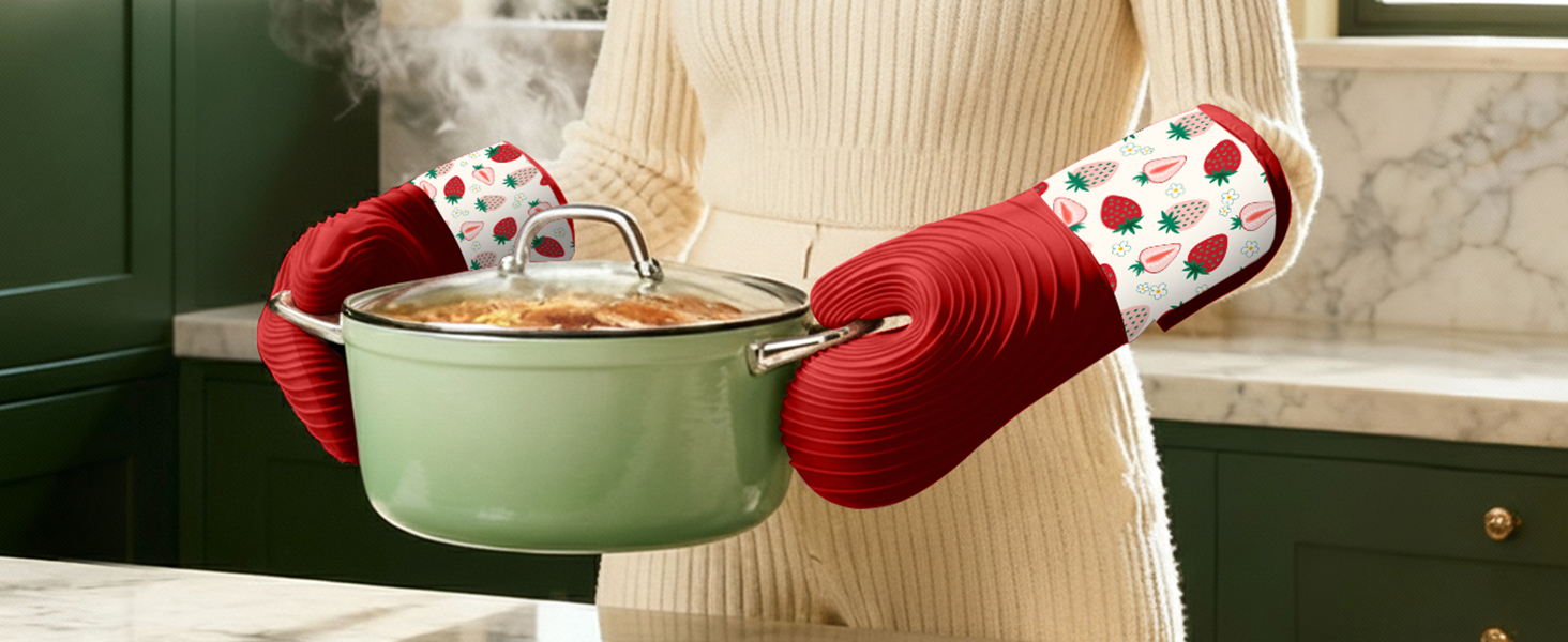 Silicone Oven Mitts