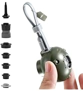 Naturehike Air Pump for Inflatables, 1.02oz Ultralight Portable Mini Air Mattress Pump, 3.5KPa Hi...