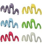 CHAOBANG 6PCS Candy Line Color hair Accessories for women and Girls,6 Different Color Hair Clip,H...