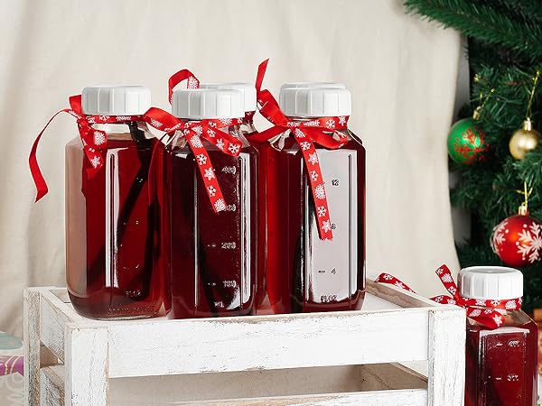 vanilla extract bottles