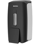 Bertreno Commercial Soap Dispenser Wall Mount Manual Pump Hand Soap Dispenser 800ml Gel Liquid Ha...
