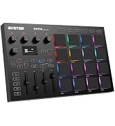 HXW EMP16 MIDI Pad Controller Beat Maker Machine With Bluetooth, 16 RGB Velocity Sensitive Beat P...
