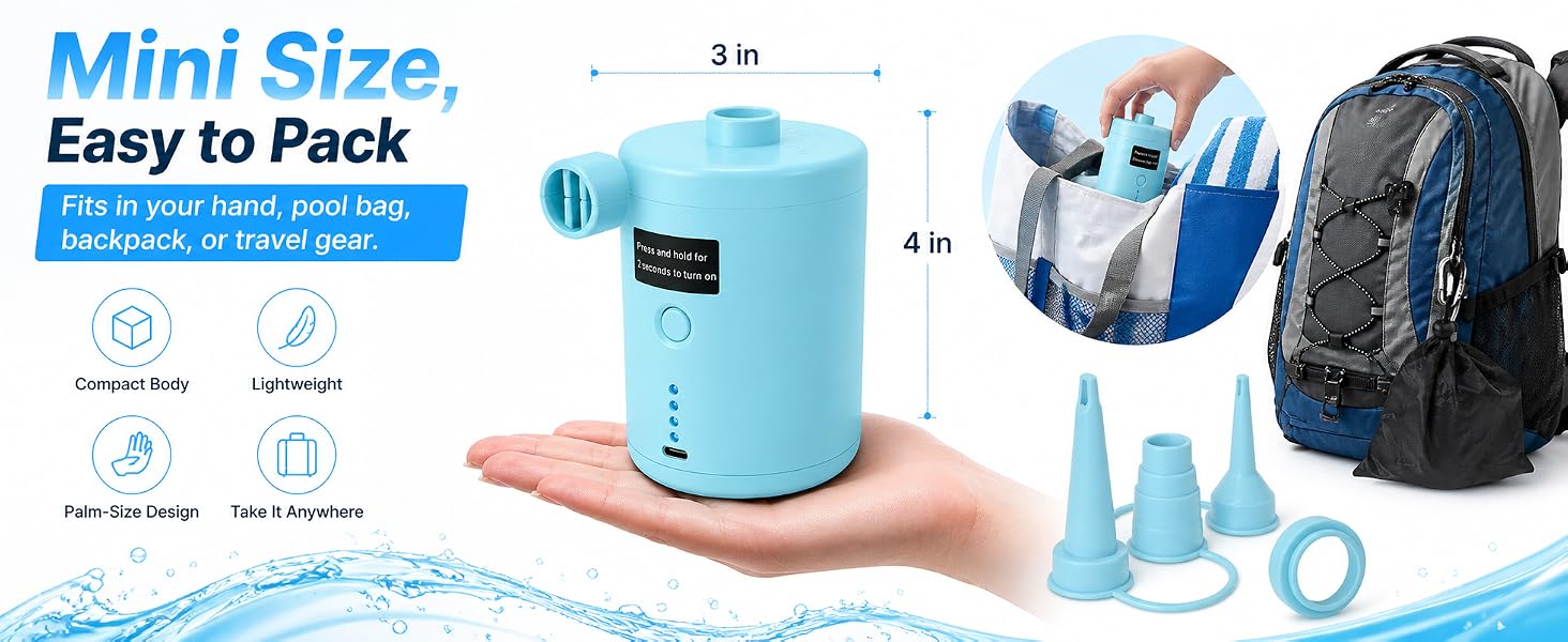 rechargeable air pump