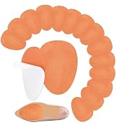 PH PandaHall 40pcs Suede Soles Shoes Pads, 3.5"x2.6" Shoe Sole Protectors Adhesive Non-Slip Shoes...